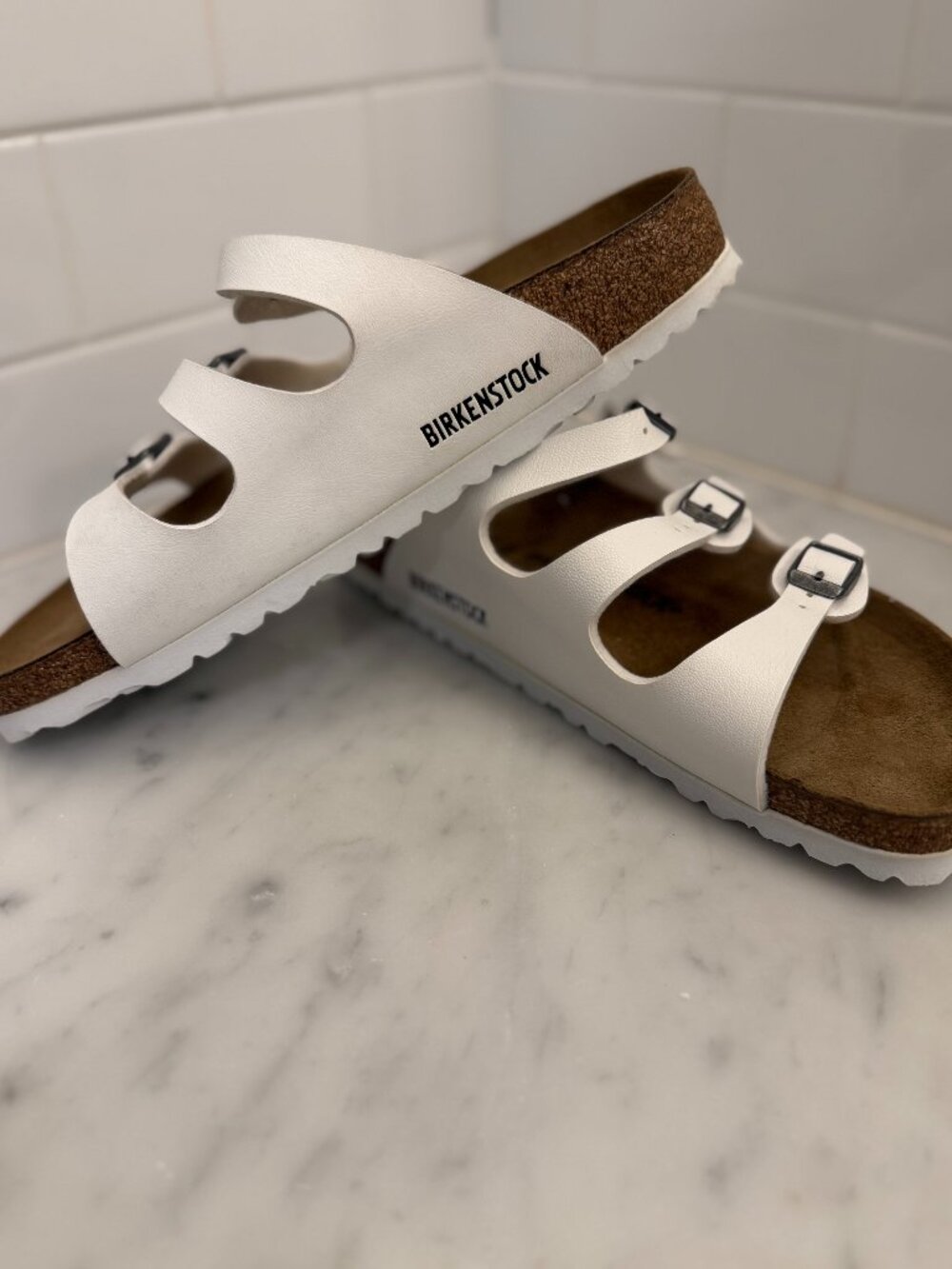 Birkenstock Florida Birko-Flor Size 40 (9-9.5) Women's NEW!